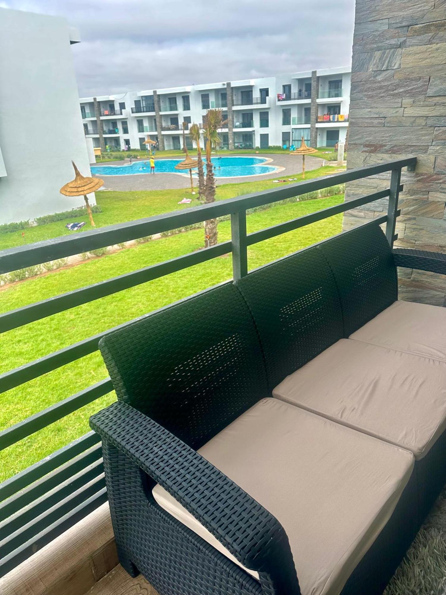 Appartement Cozy Avec Piscine Sidi Rahal  Exterior foto
